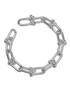 Tiffany & Co Large Link 925 Sterling Silver Bracelet